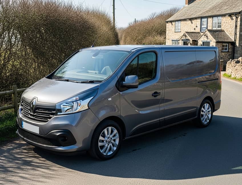 Professional vehicle representing quality